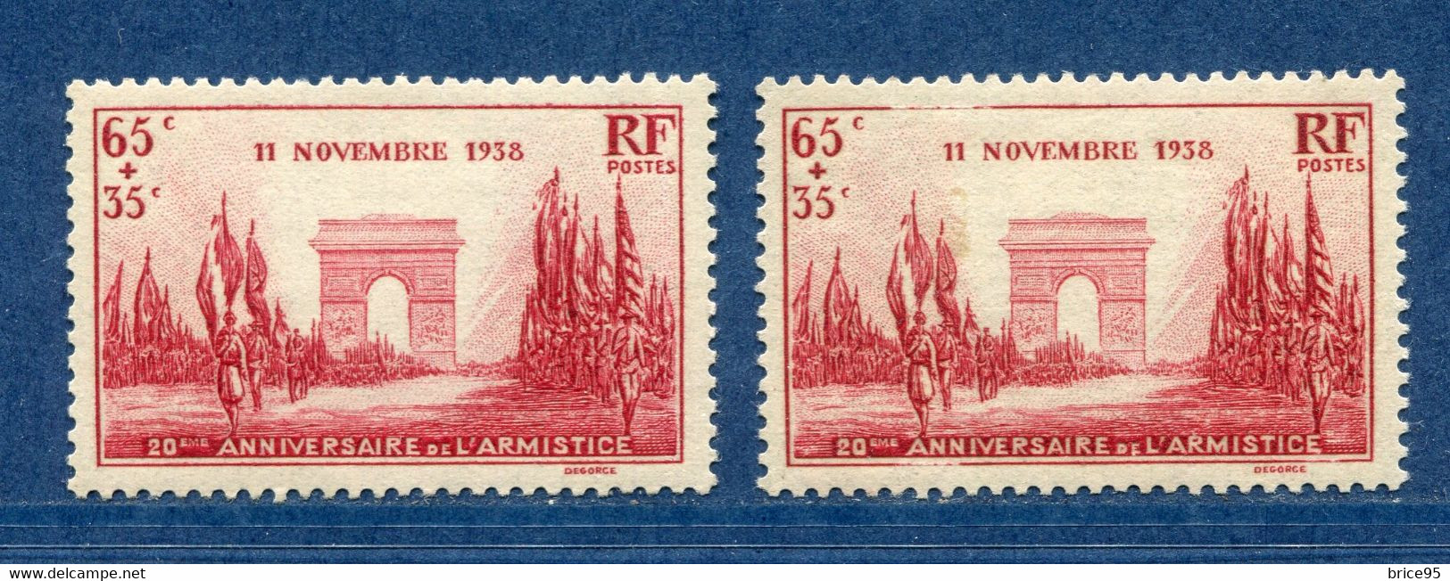 ⭐ France - Variété - YT N° 403 - Couleurs - Pétouille - Neuf Sans Et Avec Charnière - 1938 ⭐ - Nuovi