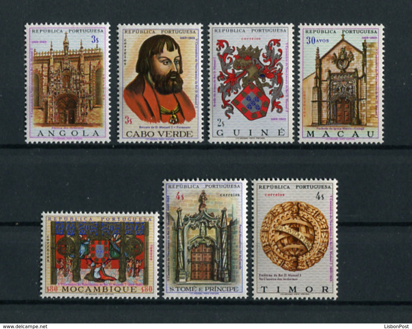 Portugal Colonies OMNIBUS 1969 D. Manuel Complete Set MNH, FVF - Otros & Sin Clasificación