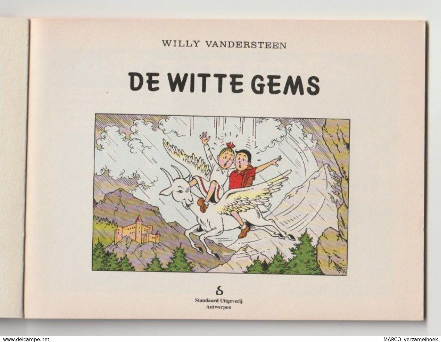 Suske En Wiske De Witte Gems Standaard 1996 Willy Vandersteen - Suske & Wiske