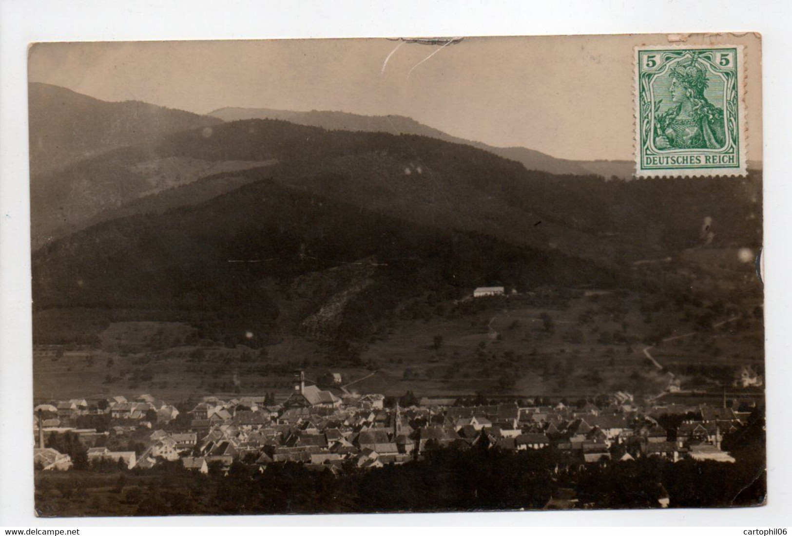 - CPA MASEVAUX (68) - Vue Générale (photo 1914) - - Masevaux