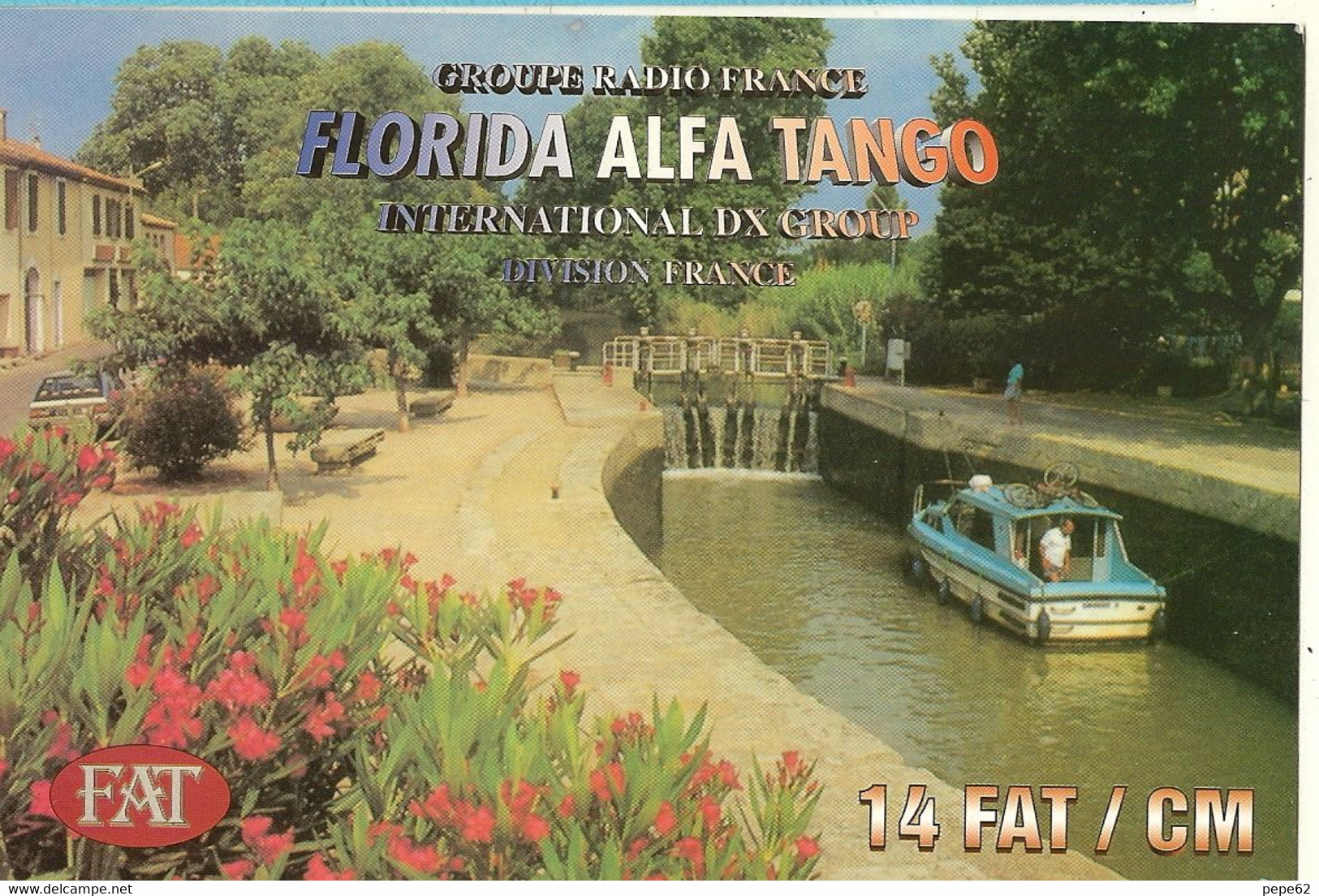 Canal Du Midi- Carte De Qsl-cpm - CB