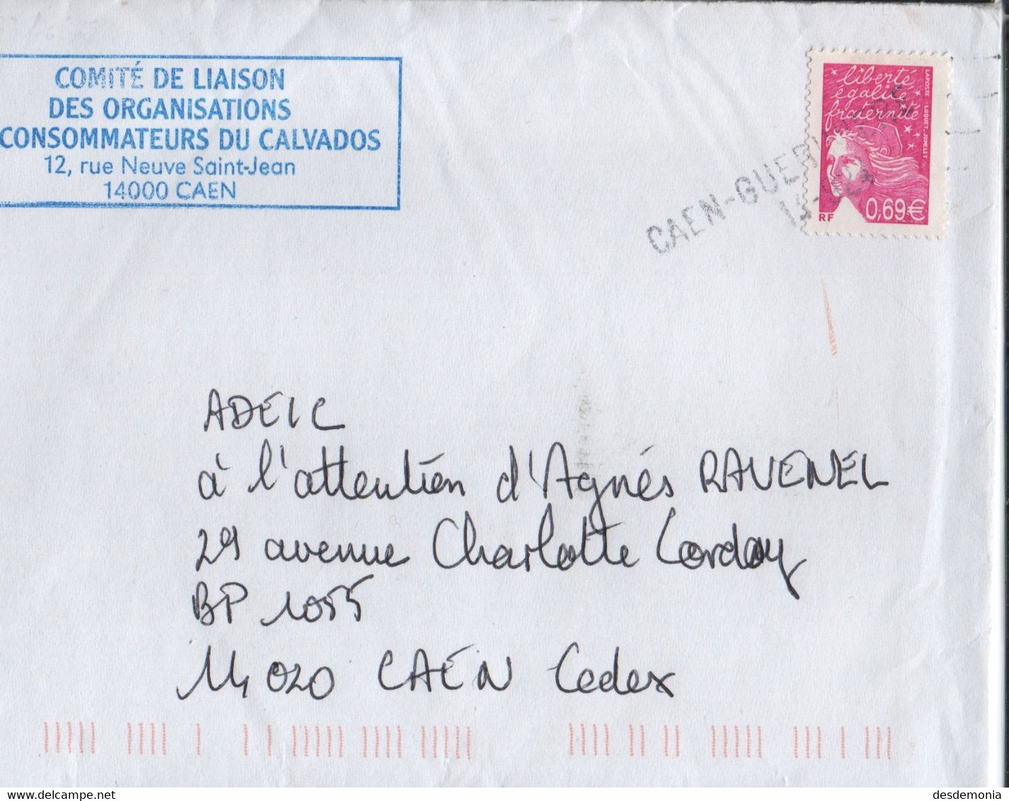 France Maury 3433f (Yvert 3454) O Marianne De Luquet 0.69€ Sans Phospho Issu Du BF - Covers & Documents