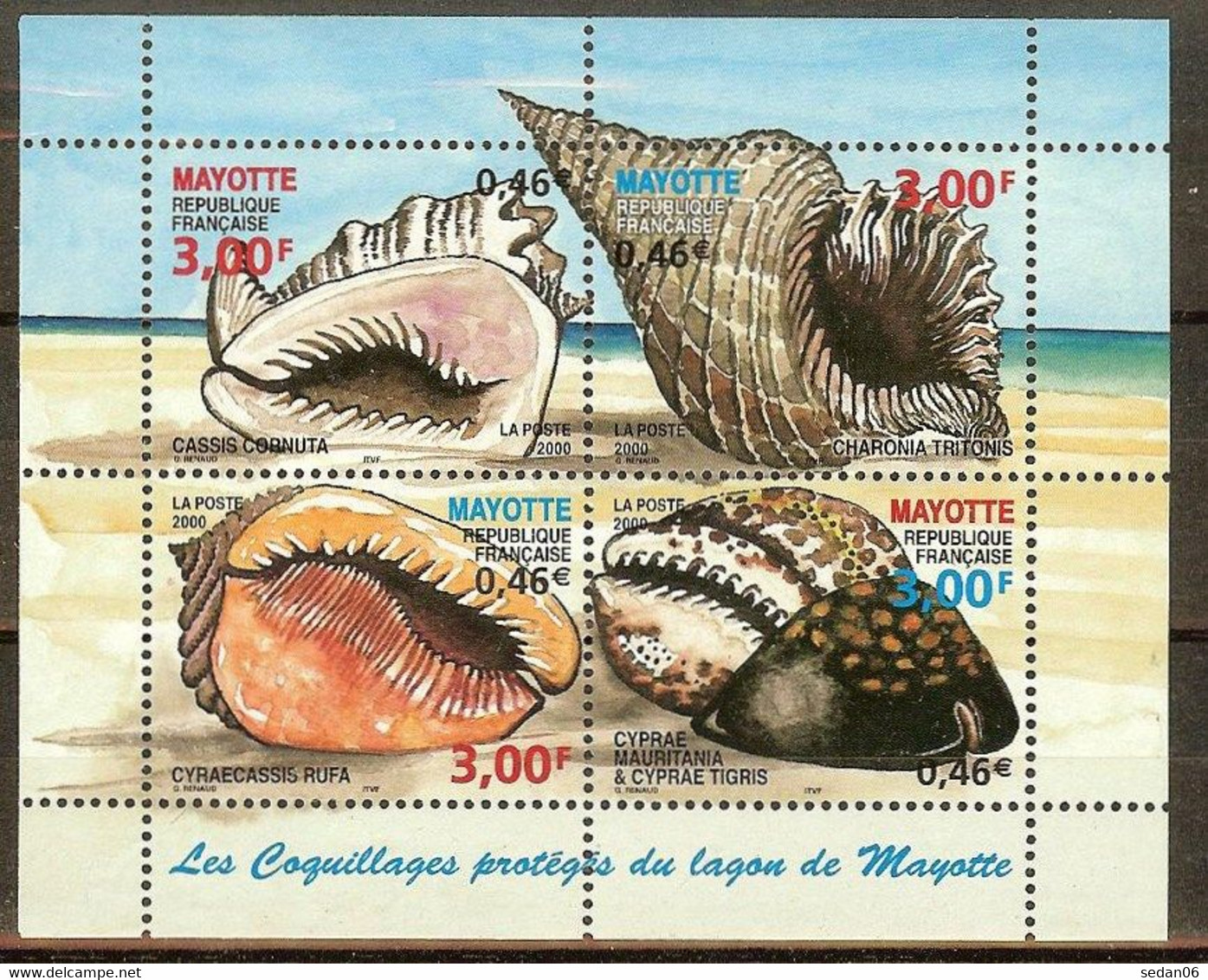 MAYOTTE BF N°4** - Cote 10.00 € - Blocks & Kleinbögen