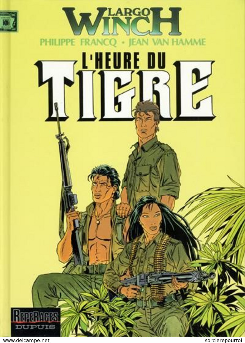 Largo Winch 8 L'heure Du Tigre - Van Hamme / Francq - Dupuis - EO 06/1997 - TBE - Largo Winch