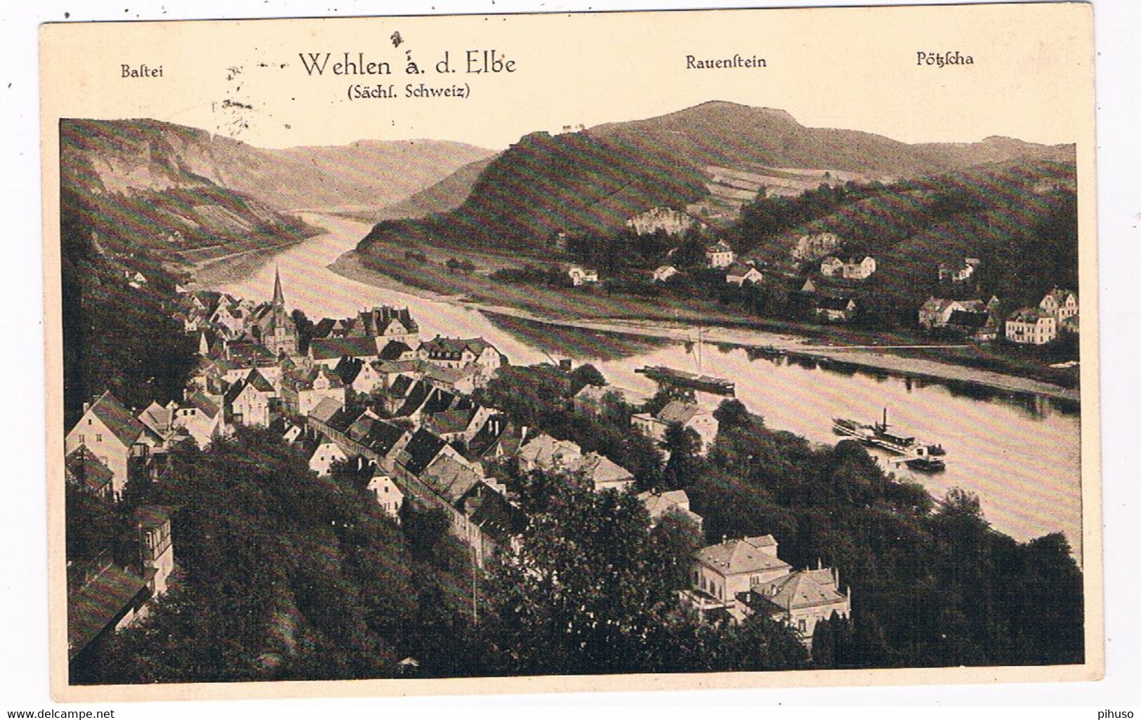 D-12948   WEHLEN A.d. ELBE : - Wehlen