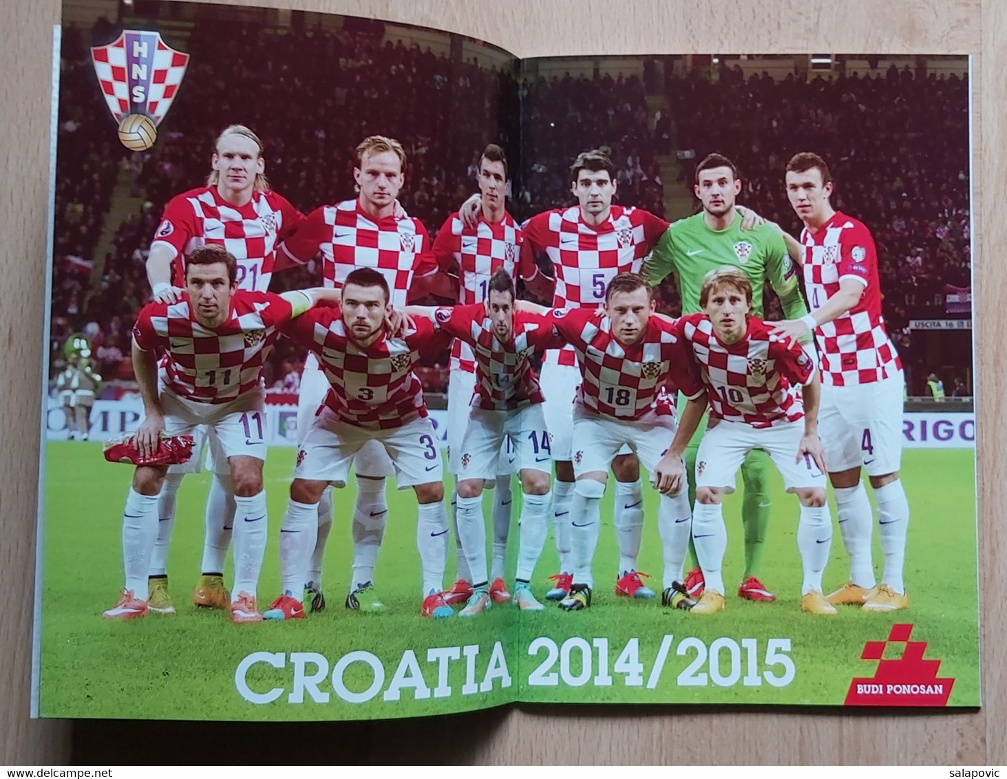 CROATIA V Gibraltar 2015 FRIENDLY FOOTBALL MATCH PROGRAM - Livres