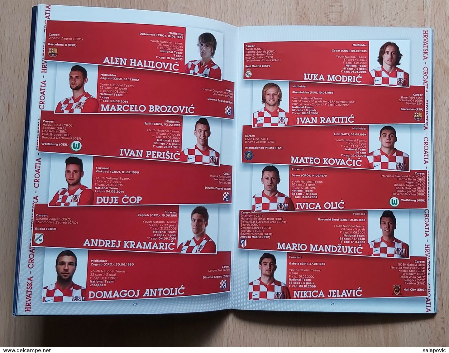 CROATIA V Azerbaijan  - 2014 UEFA EURO Qualifiers FOOTBALL MATCH PROGRAM - Bücher