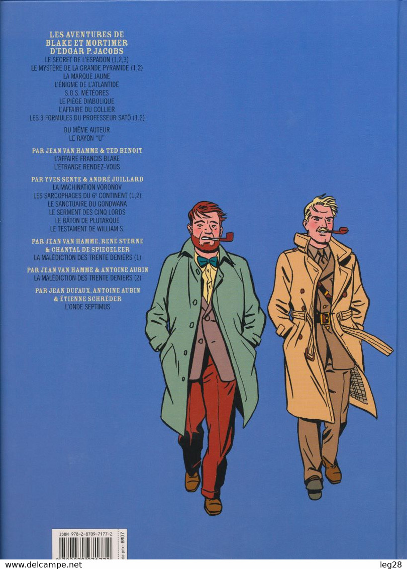 L'AFFAIRE FRANCIS BLAKE - Blake Et Mortimer