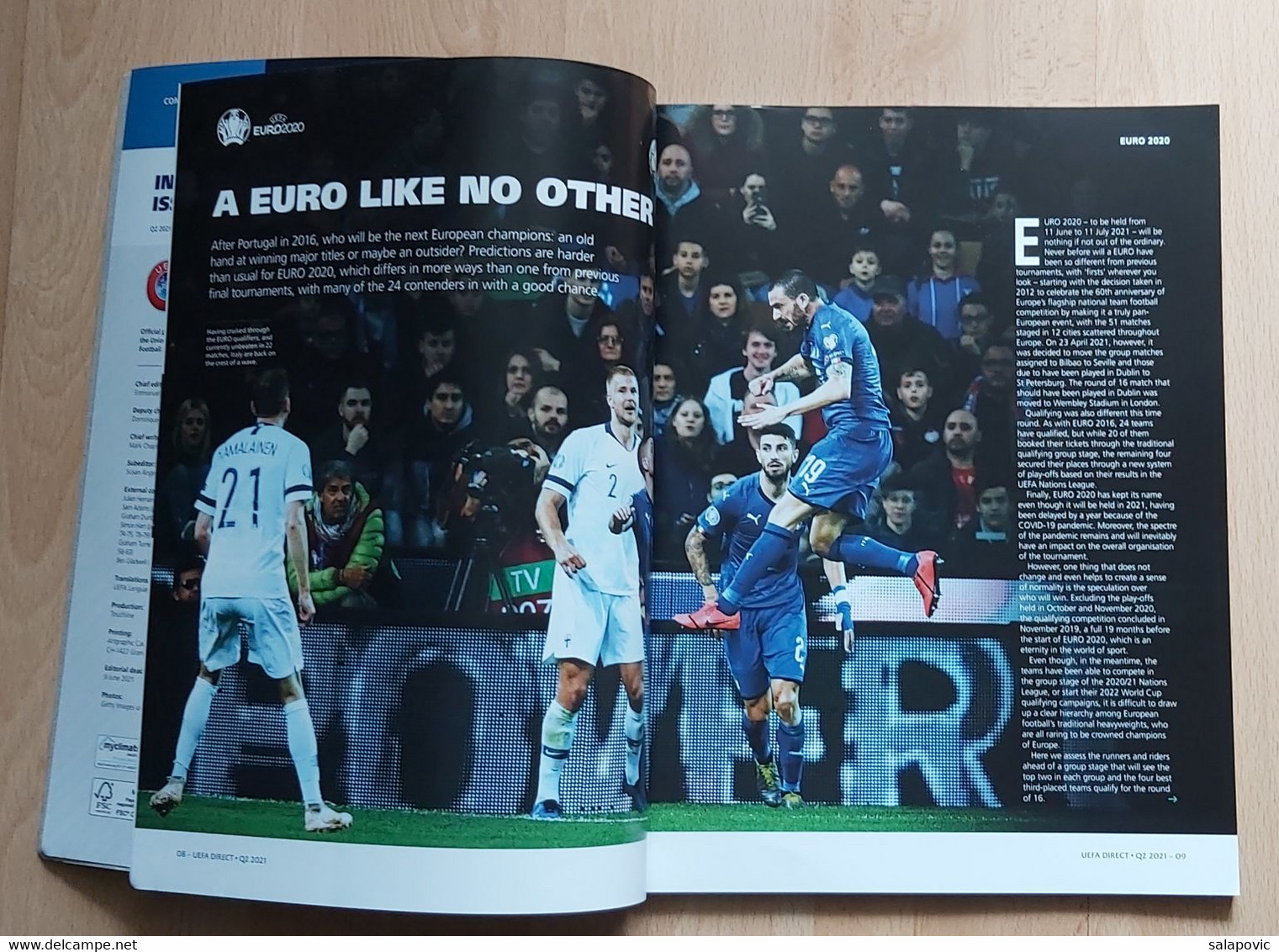 UEFA DIRECT NR.194, 2021, MAGAZINE - Libri