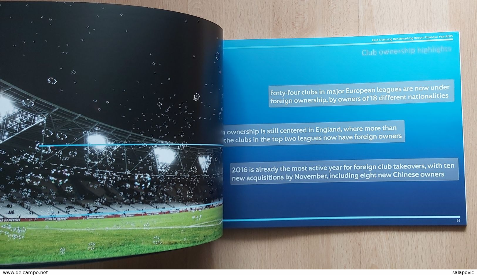 UEFA EUROPEAN CLUB FOOTBALLING LANDSCAPE 2015 - Libri