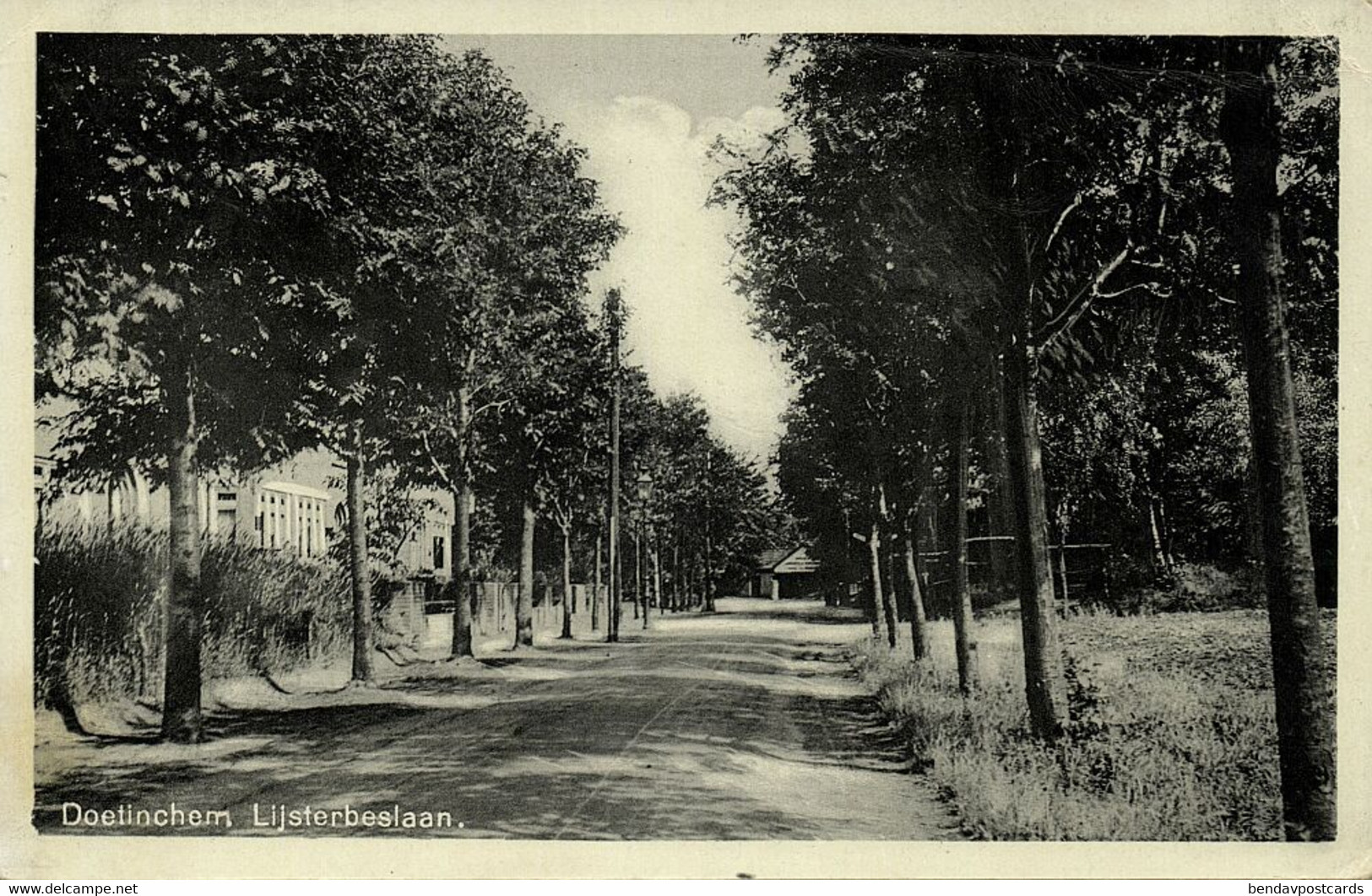 Nederland, DOETINCHEM, Lijsterbeslaan (1937) Ansichtkaart - Doetinchem