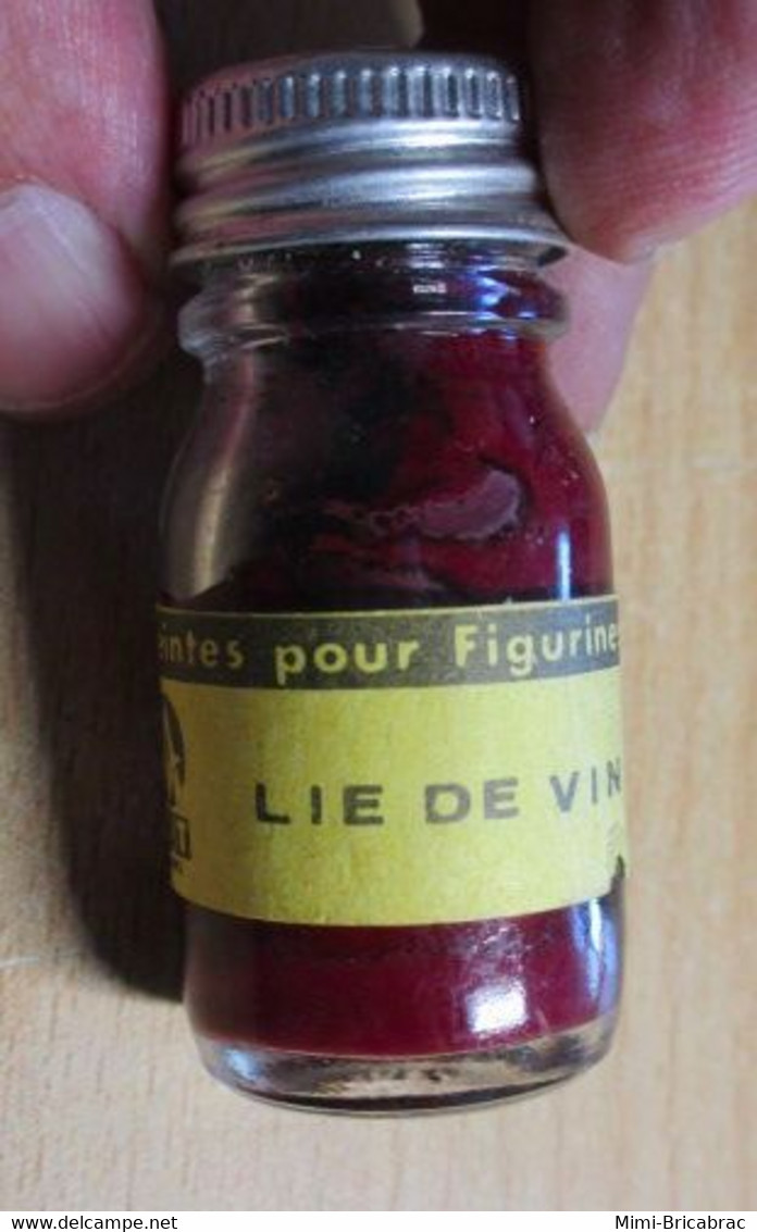 ABT21 Pot De Peinture ABT Des Années 70 : TEINTES POUR FIGURINES / LIE DE VIN Pour Collectionneurs - Transfer