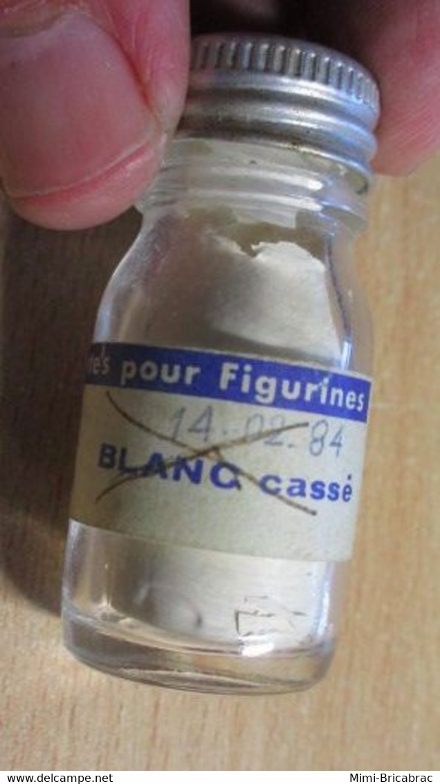 ABT21 Pot De Peinture ABT Des Années 70 : TEINTES POUR FIGURINES / BLANC CASSE Pour Collectionneurs - Transfer