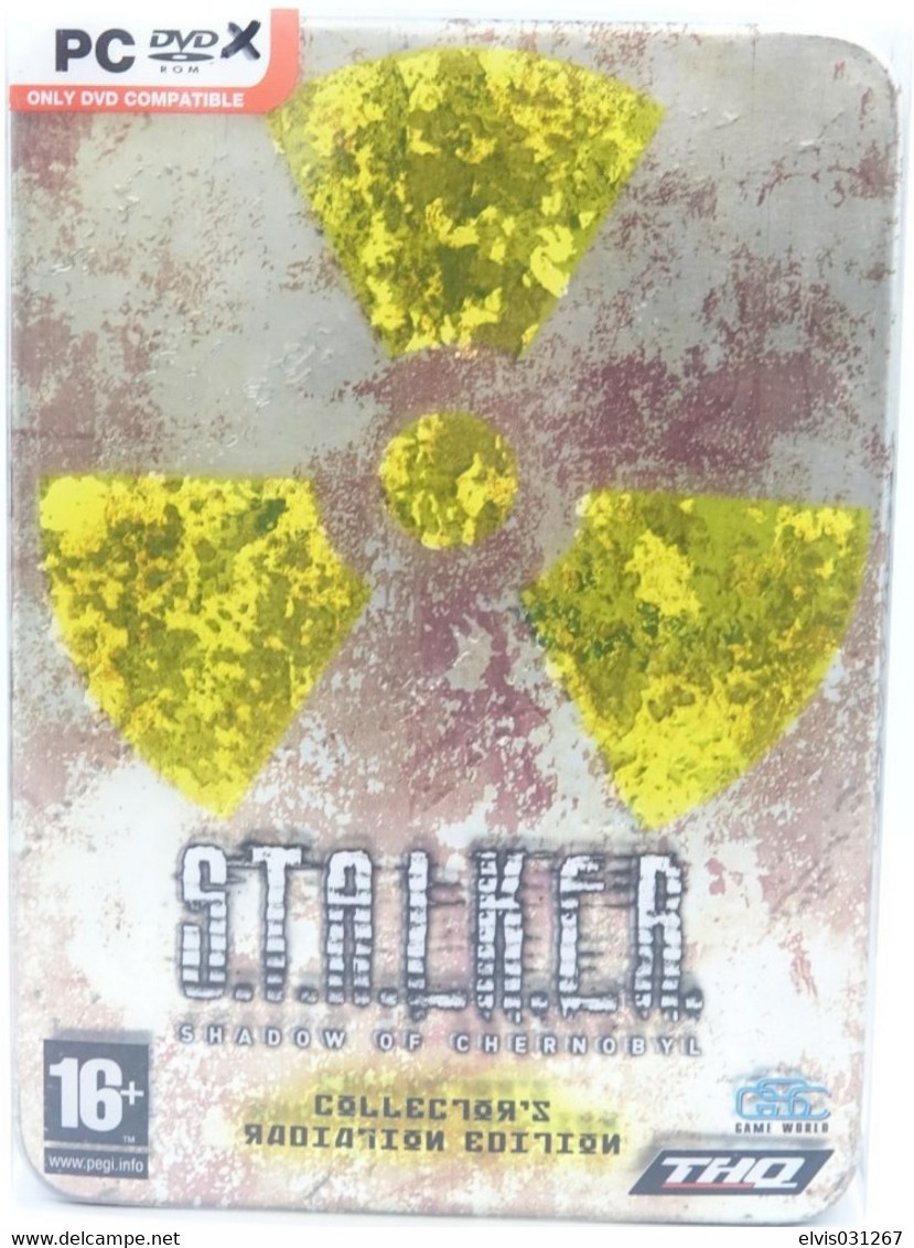 PERSONAL COMPUTER PC GAME : S.T.A.L.K.E.R. STALKER SHADOW OF CHERNOBYL COLLECTORS RADIATION EDITION - RARE - THQ - Jeux PC