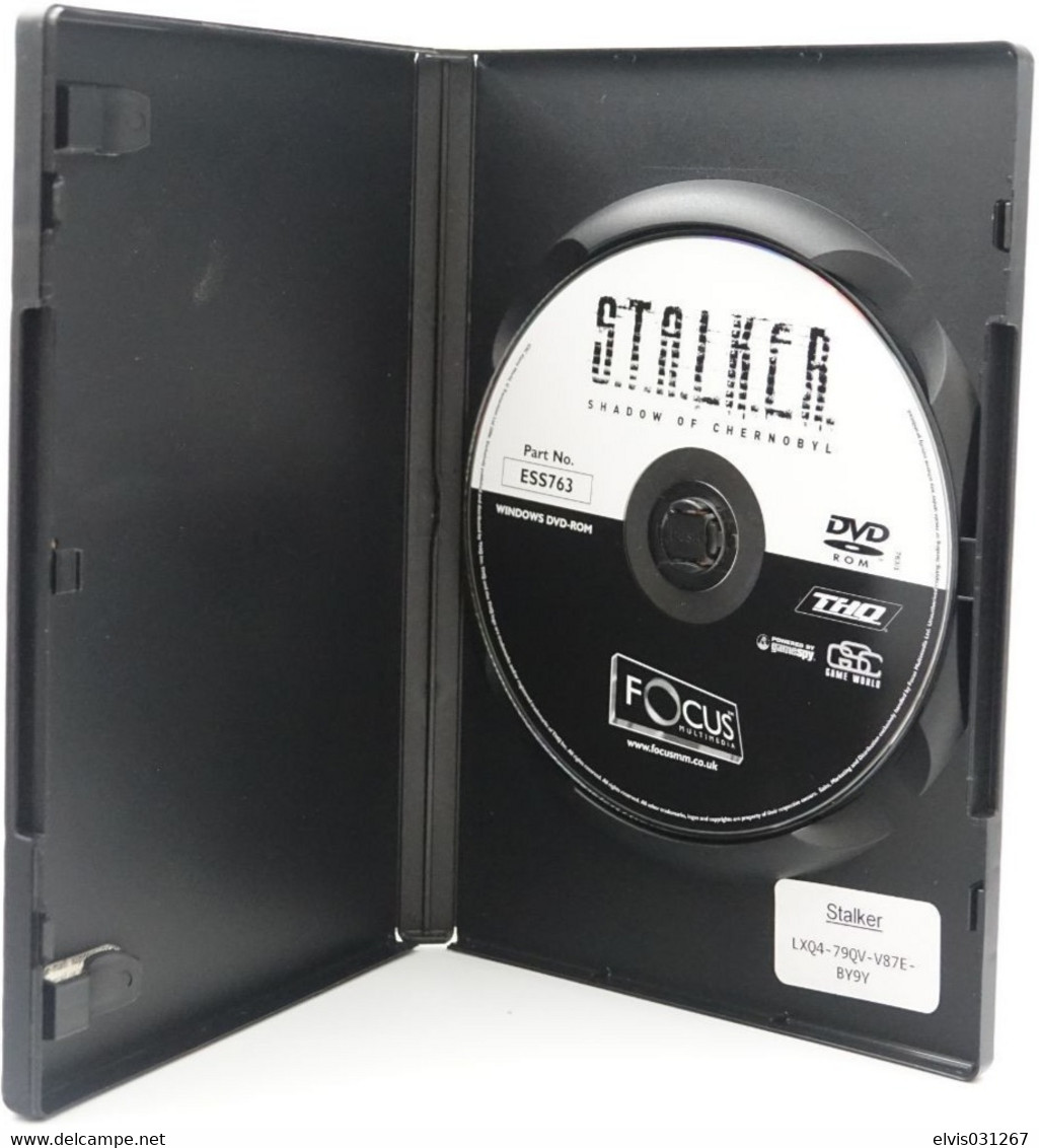 PERSONAL COMPUTER PC GAME : S.T.A.L.K.E.R. STALKER SHADOW OF CHERNOBYL - RARE - THQ - PC-Games