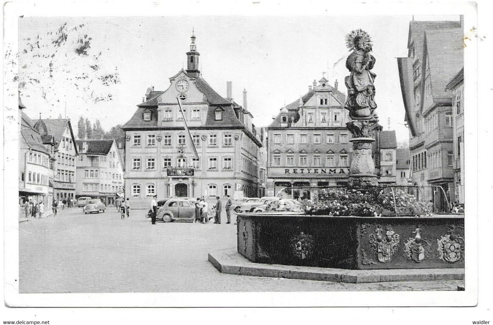 7070  SCHWÄBISCH GMÜND - MARKTPLATZ - Schwaebisch Gmünd