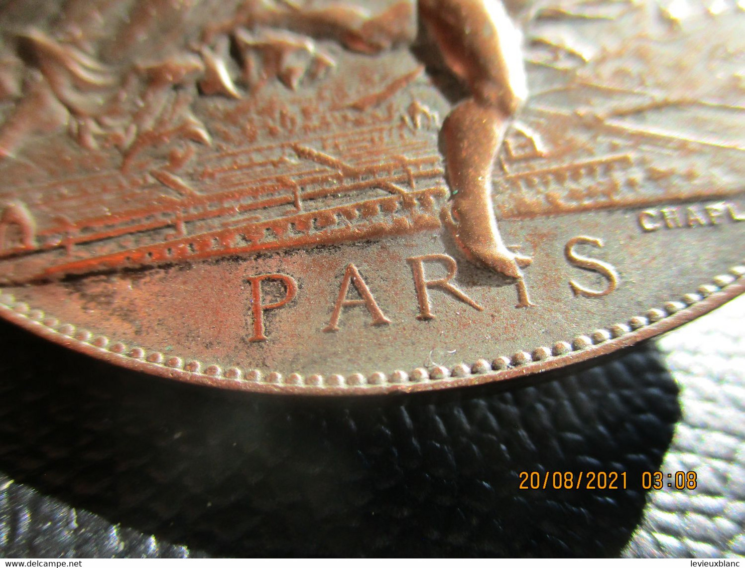 Médaille  Commémorative à Riveter/Exposition Universelle Internationale De Paris/CHAPLAIN/ 1878   MED389 - Frankreich