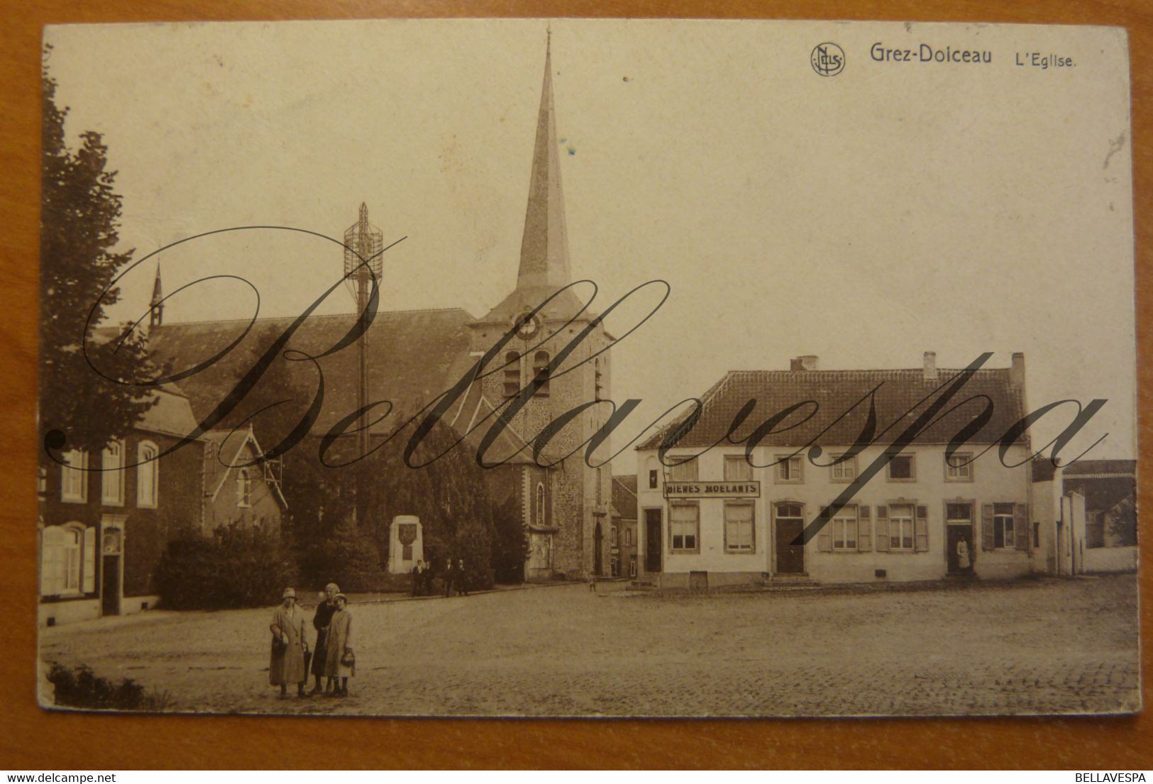 Grez-Doiceau. Eglise-Cafe Bieres Roelants. Monument - Grez-Doiceau