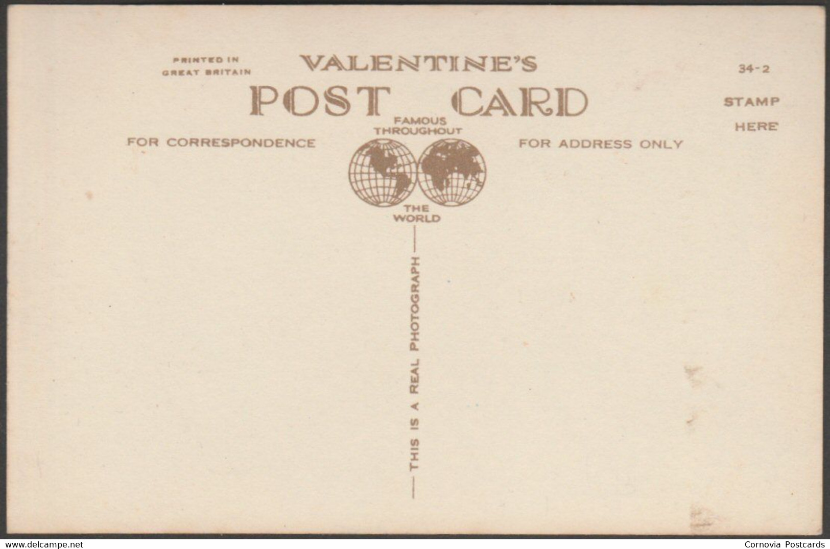 Tidenham Bend, Chepstow, Monmouthshire, 1934 -  Valentine's RP Postcard - Monmouthshire
