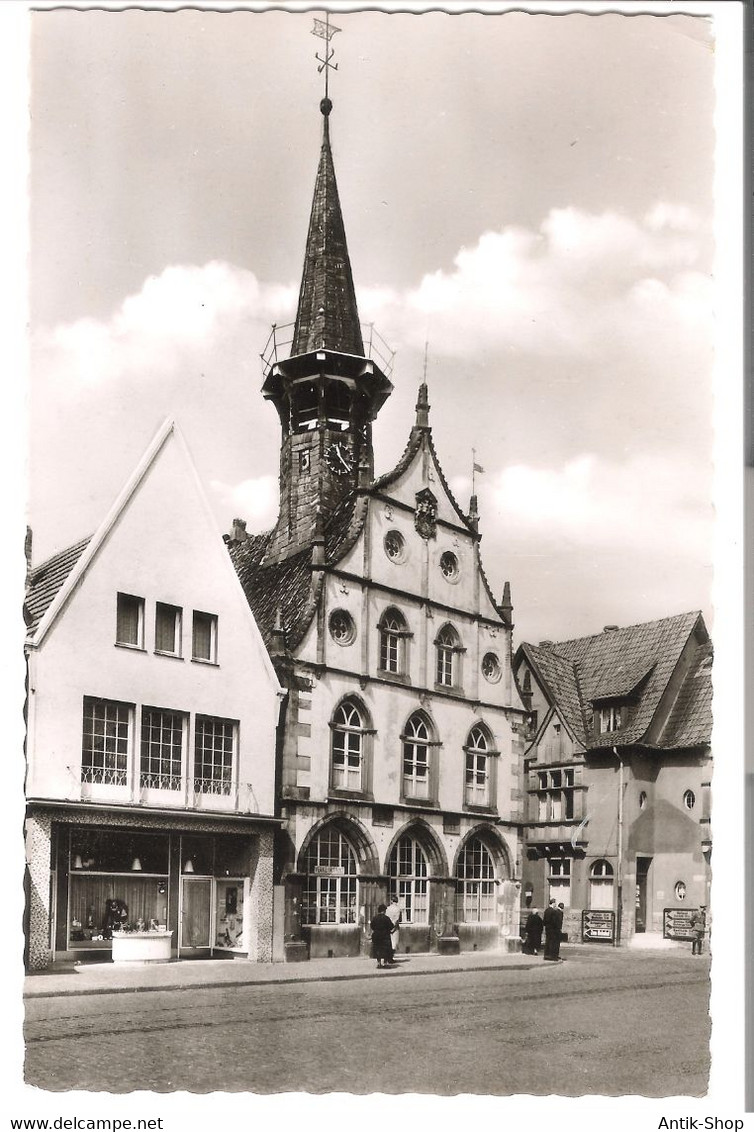 Burgsteinfurt I./Westf. - Rathaus Und Geschäft  V.1966 (5135) - Steinfurt