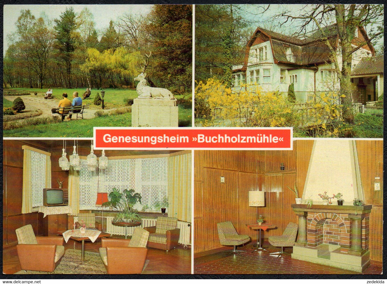 F3576 - TOP Mühlstedt Genesungsheim Buchholzmühle Innenansicht - Bild Und Heimat Reichenbach - Rosslau
