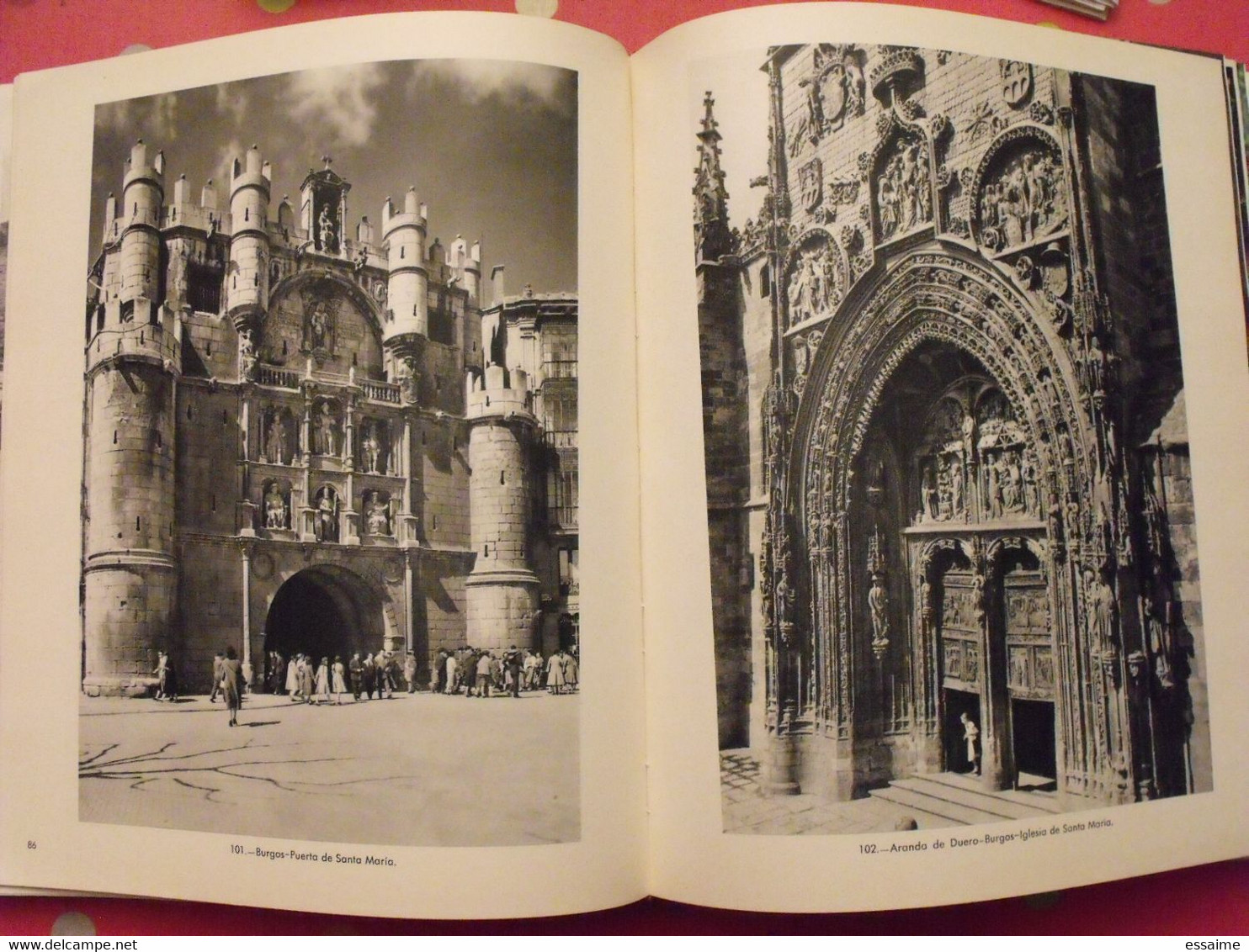 espana, pueblos y paisajes. josé ortiz achague, azorin. 1962. bien illustré