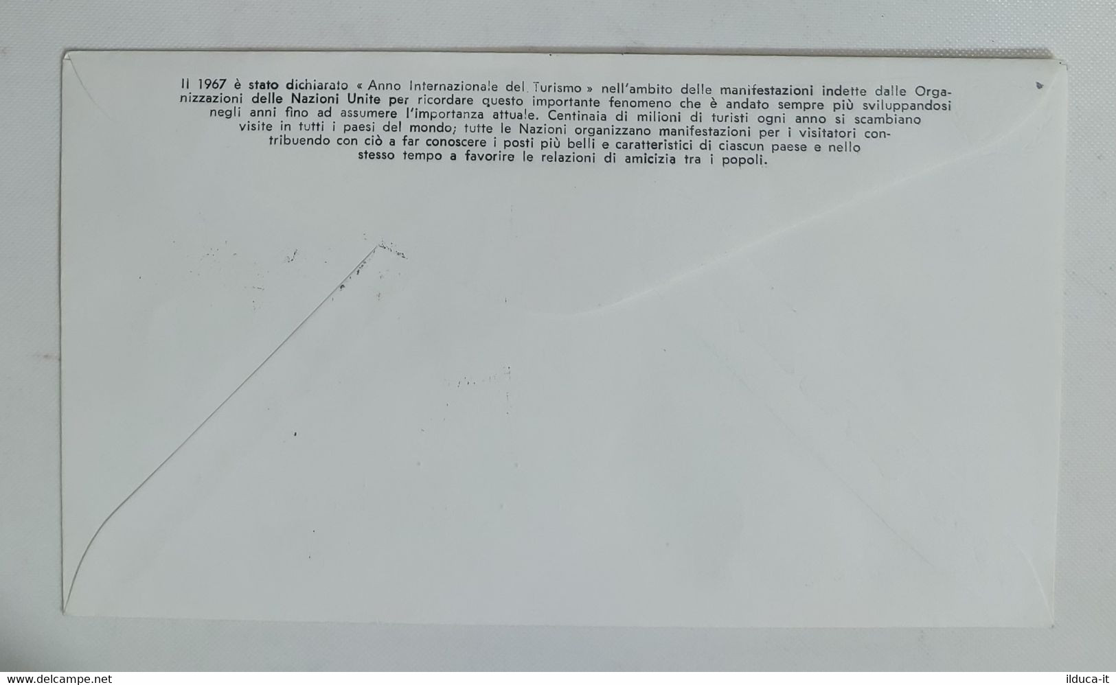 30363 Busta Primo Giorno - Anno Internzionale Del Turismo - 1967 - 1961-70: Marcophilia