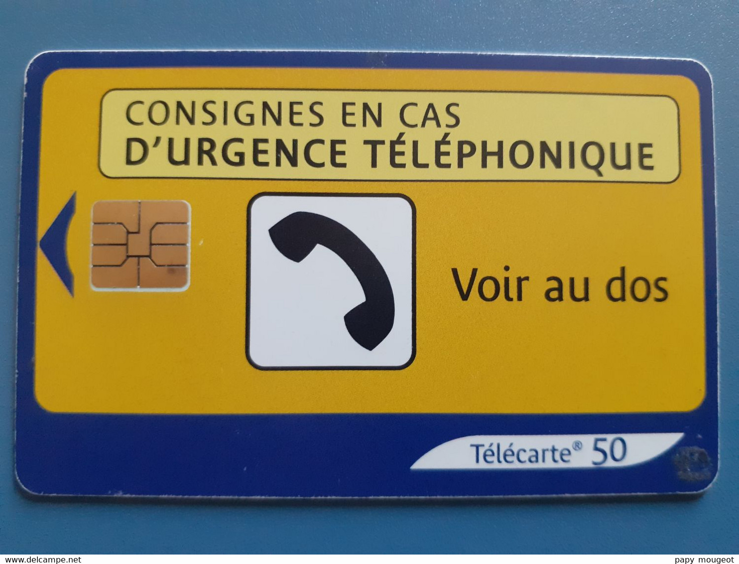 F1274A 50U SO3 04/03 - Urgence Téléphonique - Puce Décalée - 2003