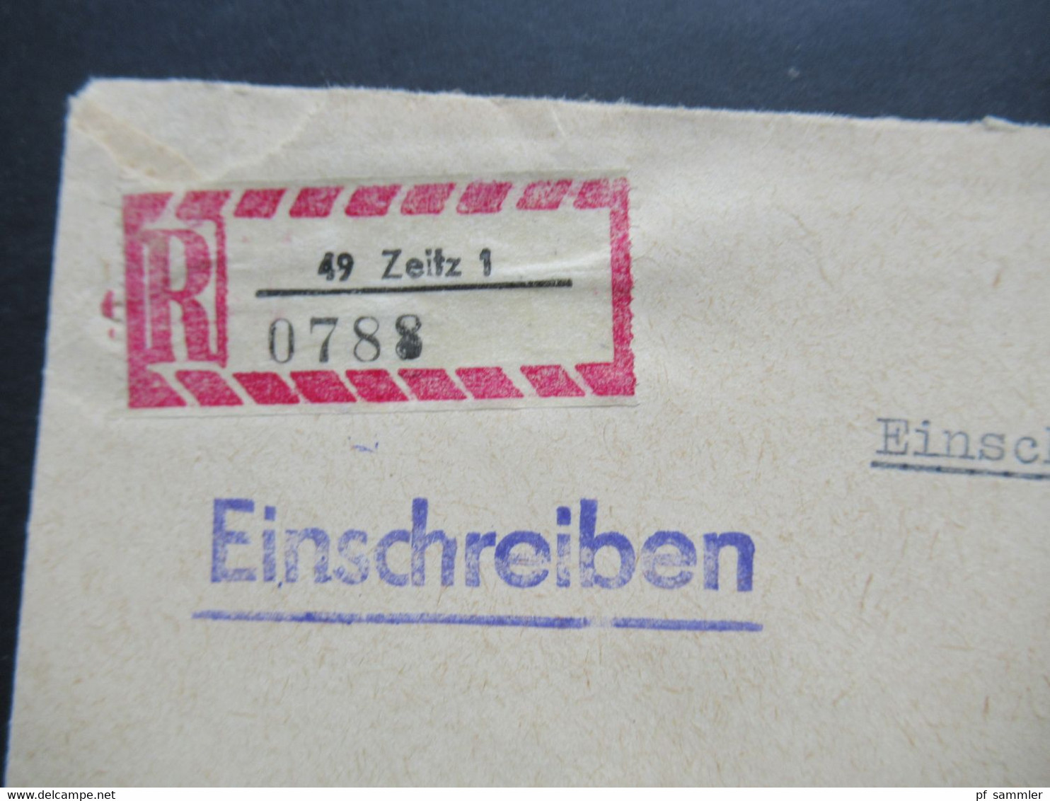 DDR 1967 Ulbricht Frankaturen EF / MeF etl. Einschreiben! 1x Umschlag Der Generalstaatsanwalt der DDR 104 Berlin