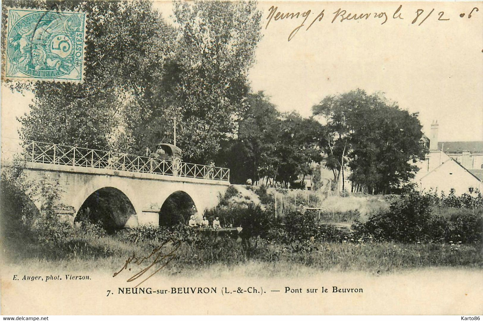 Neung Sur Beuvron * Le Pont Sur Le Beuvron * Attelage - Neung Sur Beuvron