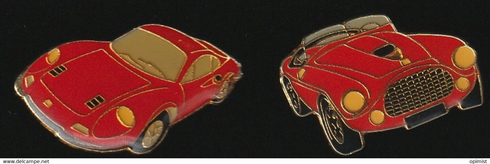 72493- Lot De 2 Pin S- Ferrari. Automobiles. - Ferrari