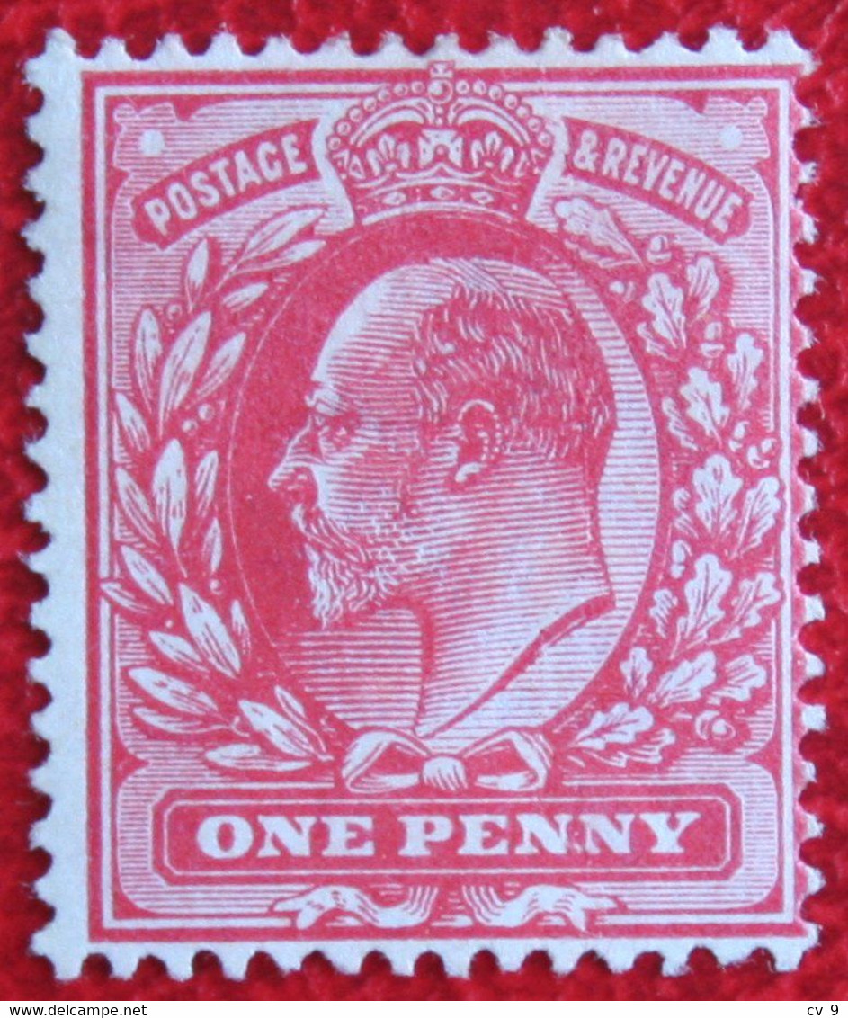 1 D One Penny King Edward VII (Mi 104 A) 1902 Ongebruikt MH ENGLAND GRANDE-BRETAGNE GB GREAT BRITAIN - Nuovi