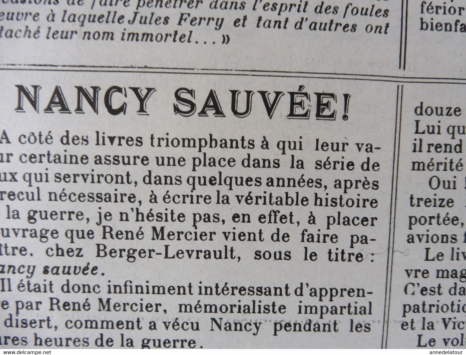 N° 12 LE POILU du 6-9 (Journal de Guerre du 69e de ligne) Le Tableau d'Honneur et les Citations; Humour; etc