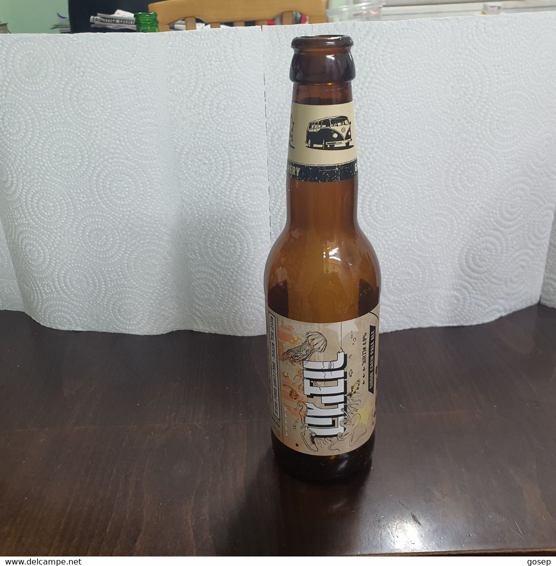 Israel-GIBOR BREWERY-Fresh Beer-(Alcohol-4.9%)-(330ml)-(PA100---14/07/22)-bottle Used - Bière