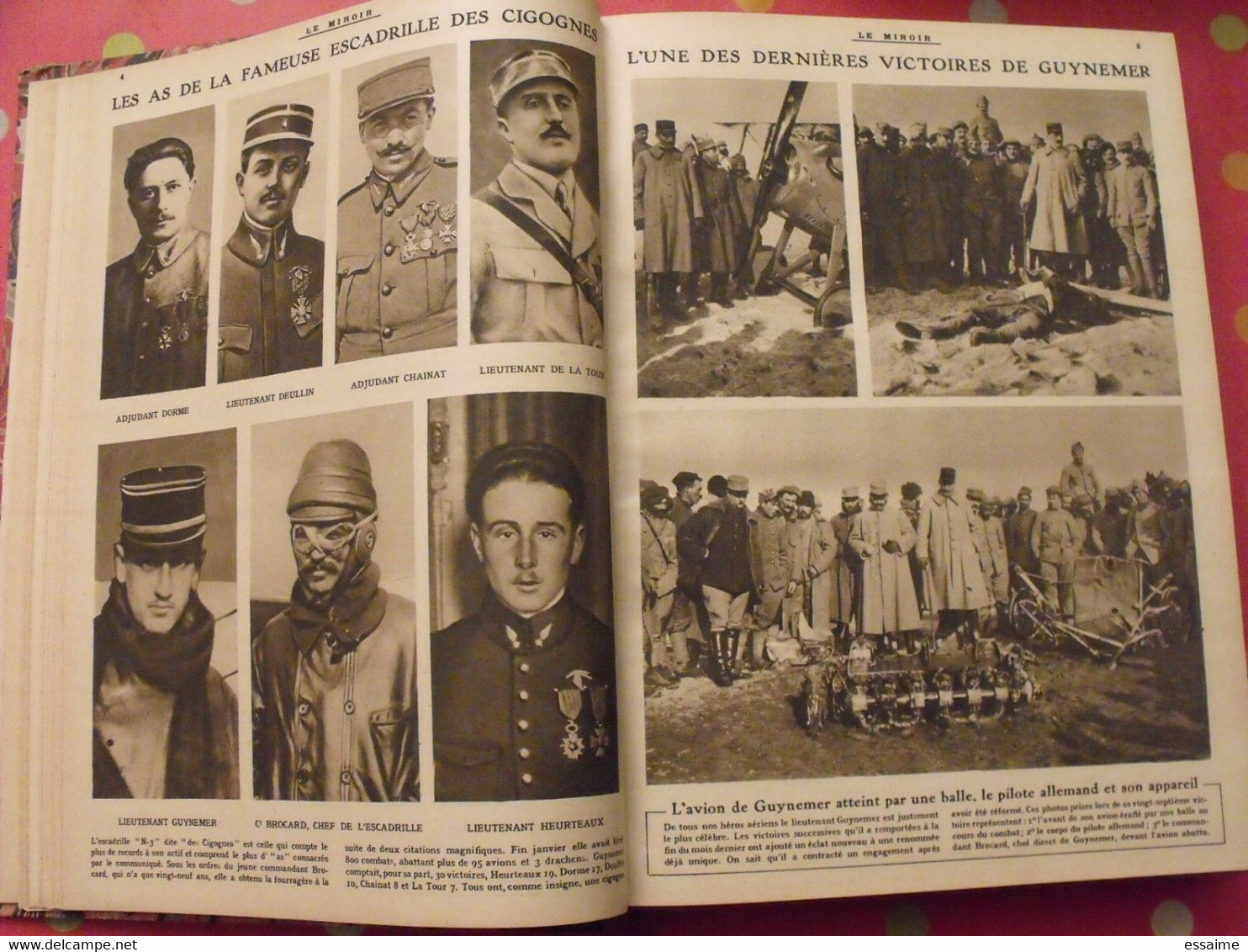 Le miroir recueil reliure 1917 (52 n°). guerre14-18 très illustrée, documentée. révolution russe bolcheviks