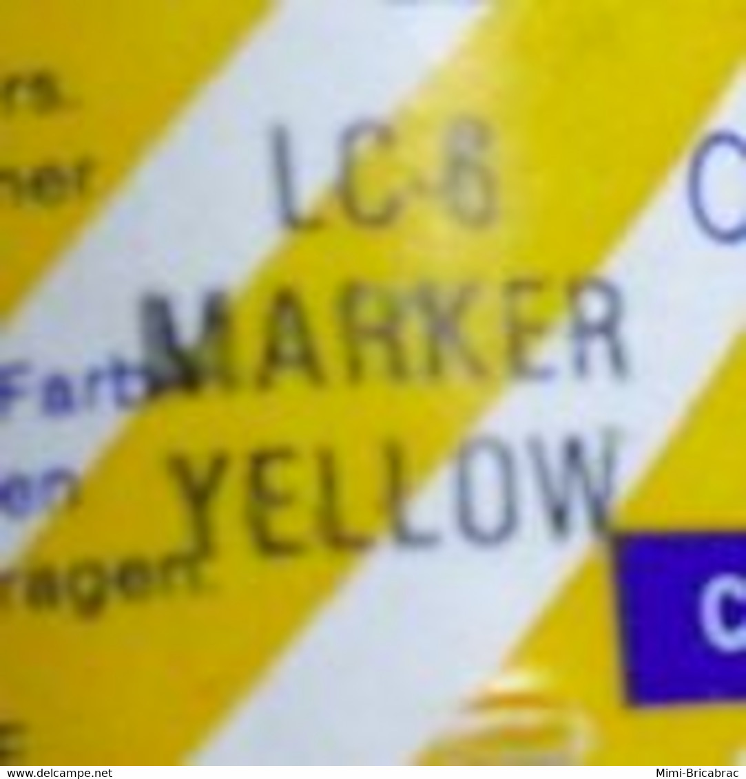 ABT21 Pot De Peinture MOLAK Des Années 80 : LC-6 MARKER YELLOW Peinture Très Mate - Tools & Finish