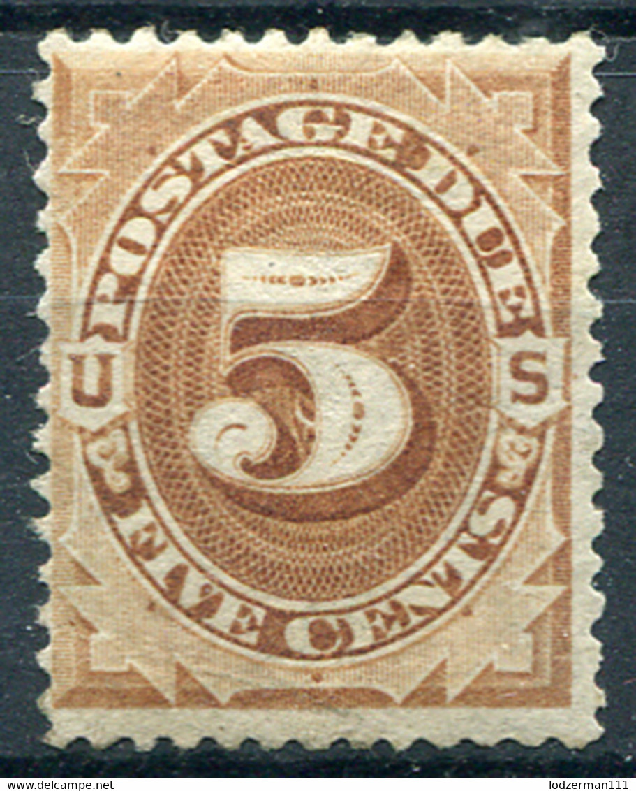 US Postage Due 1879 - Sc.J4 (Mi.Porto 4a, Yv.T4) MNH (or MLH) VF (perfect) Rare Stamp - Postage Due