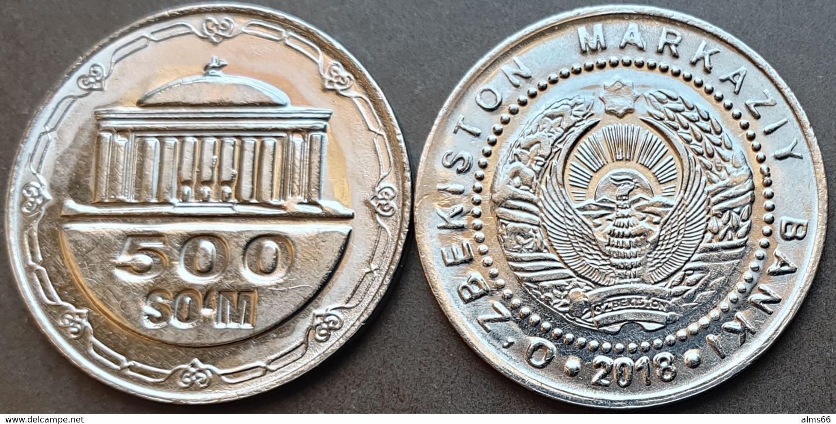 Uzbekistan 500 Som 2018 UNC - Ouzbékistan