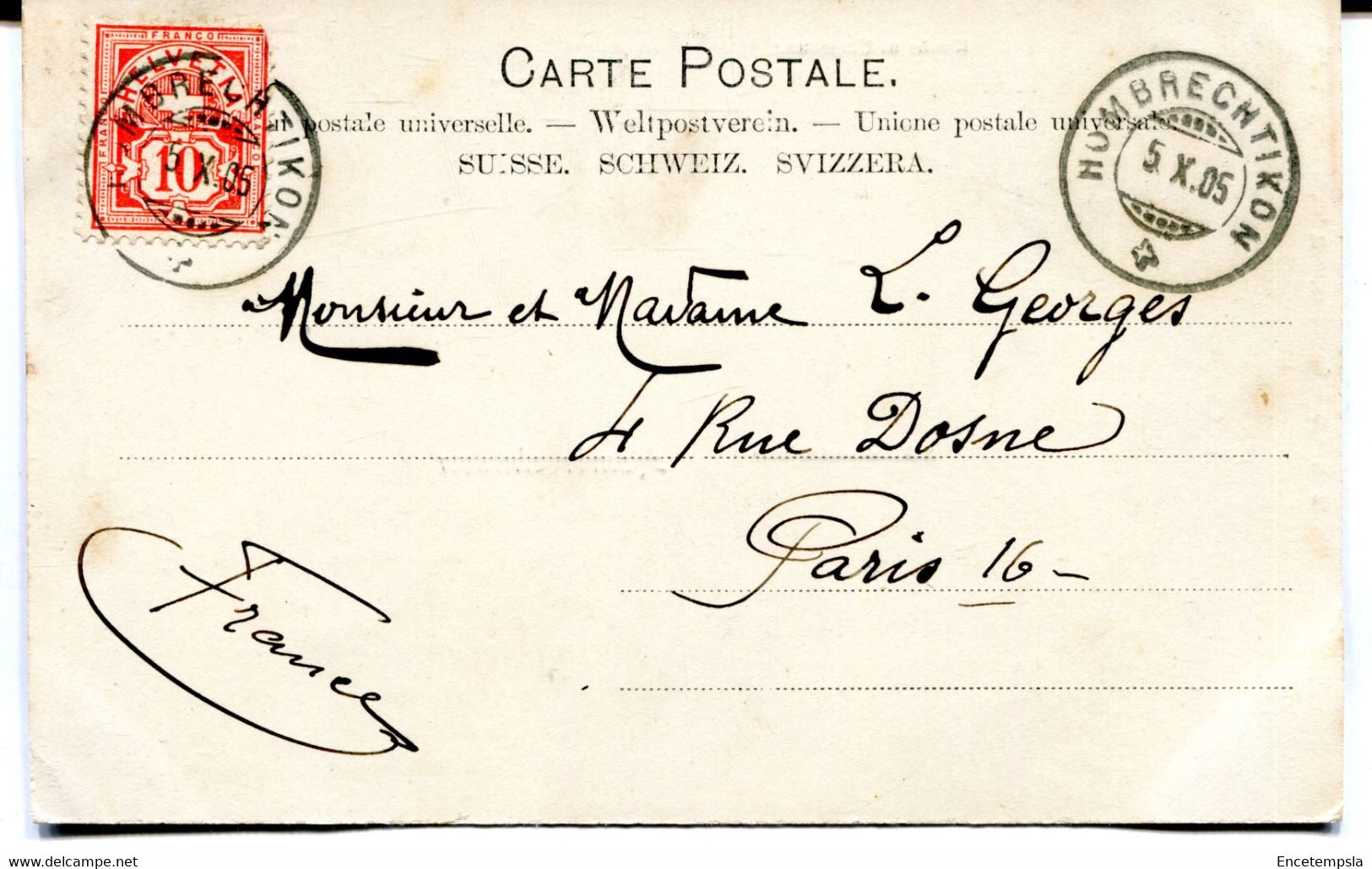 CPA - Carte Postale - Suisse - Hombrechtikon - Multi Vues - 1905 ( MO18168OK) - Hombrechtikon