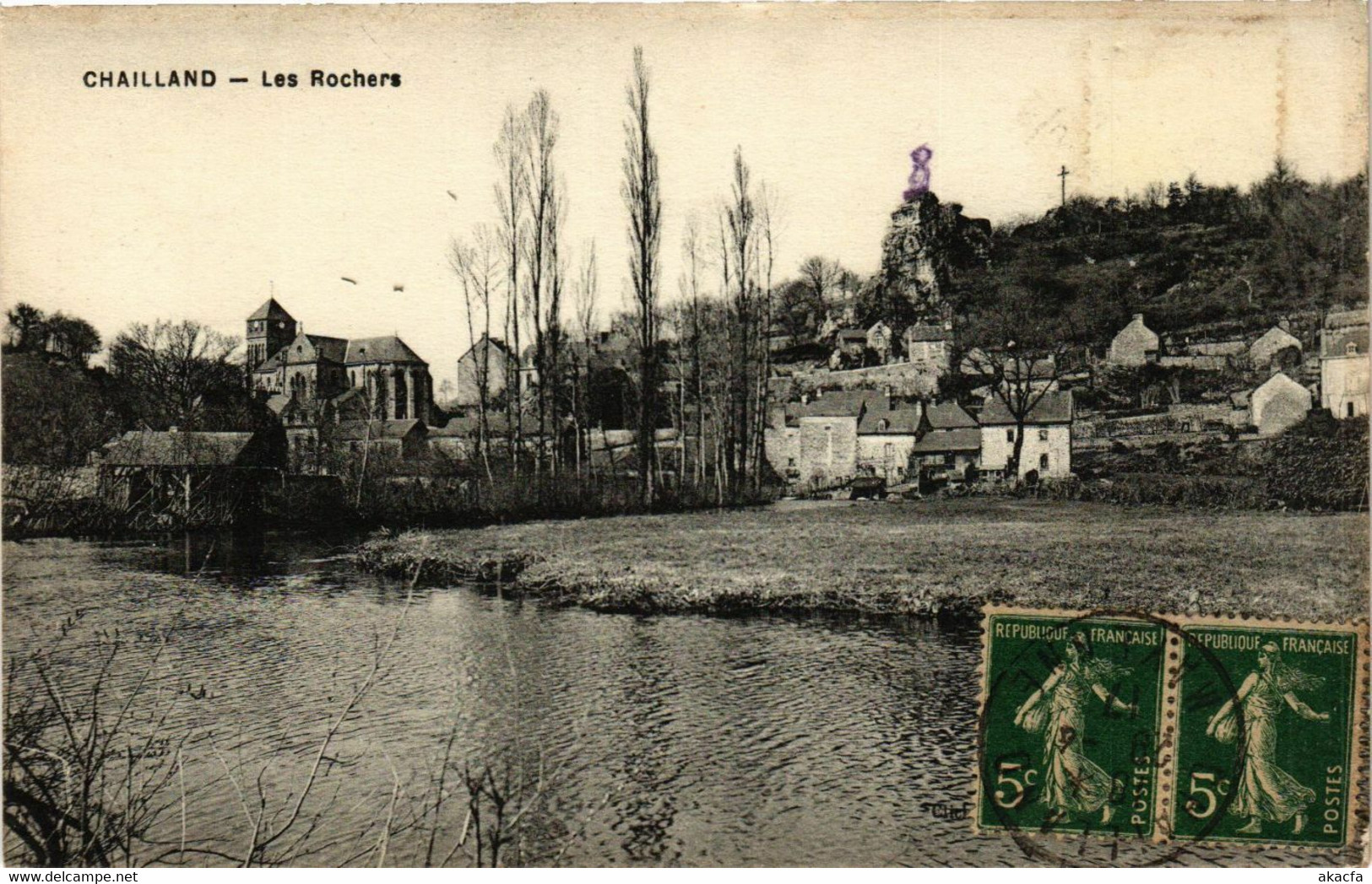 CPA Chailland-Les Rochers (420428) - Chailland