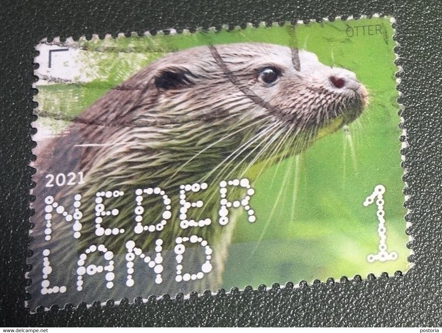 Nederland - NVPH - Xxxx - 2021 - Gebruikt - Used - Beleef De Natuur - Otter - Gebraucht