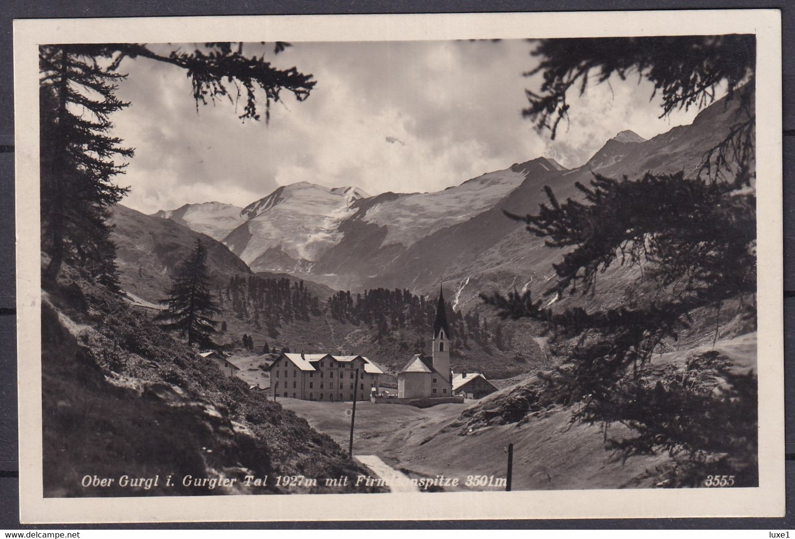 AUSTRIA ,  Obergurgl ,  OLD  POSTCARD - Sölden