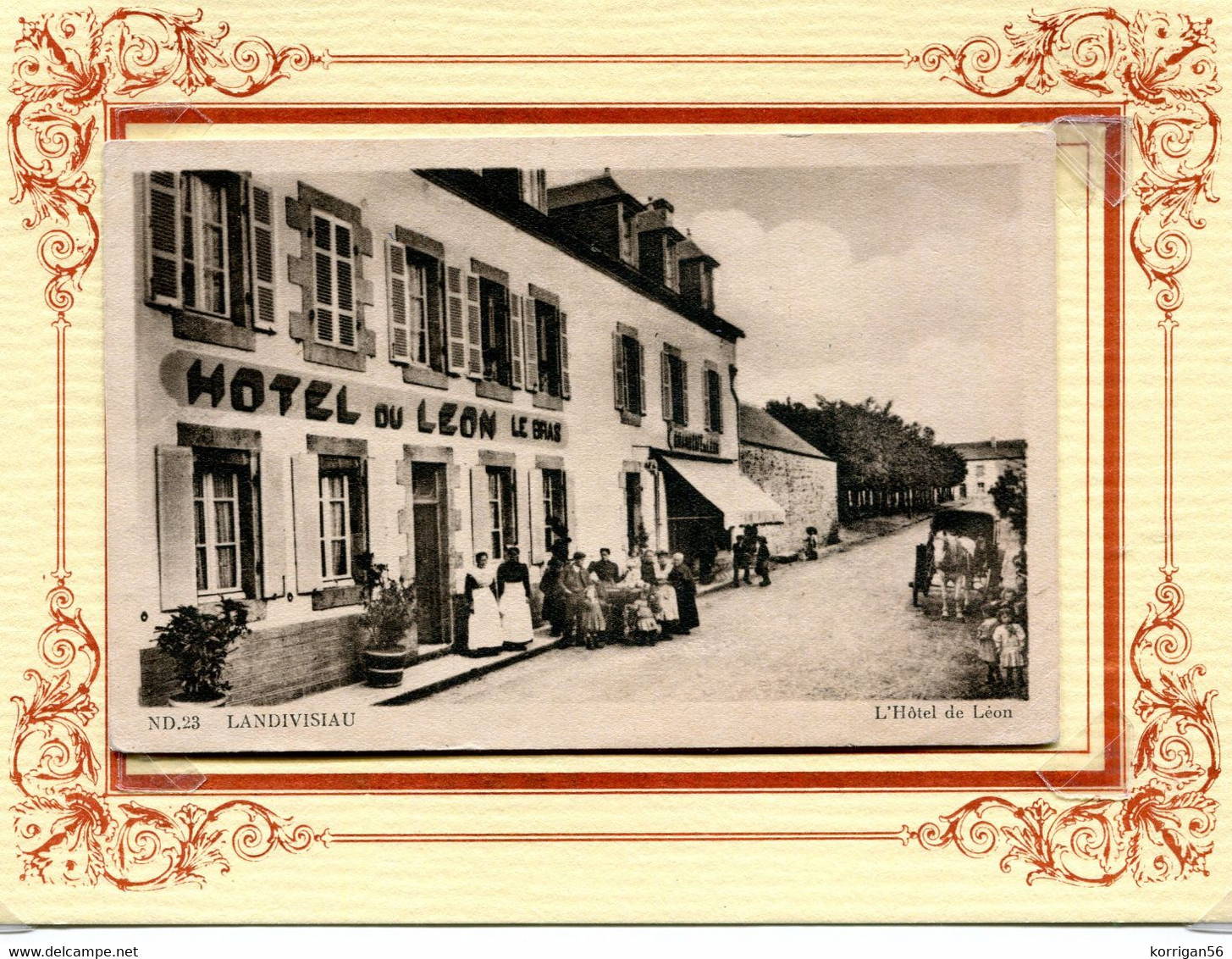 ENV DE LANDERNEAU *** LANDIVISIAU *** HOTEL DU LEON *** LE BRAS PROPRIETAIRE *** - Landivisiau