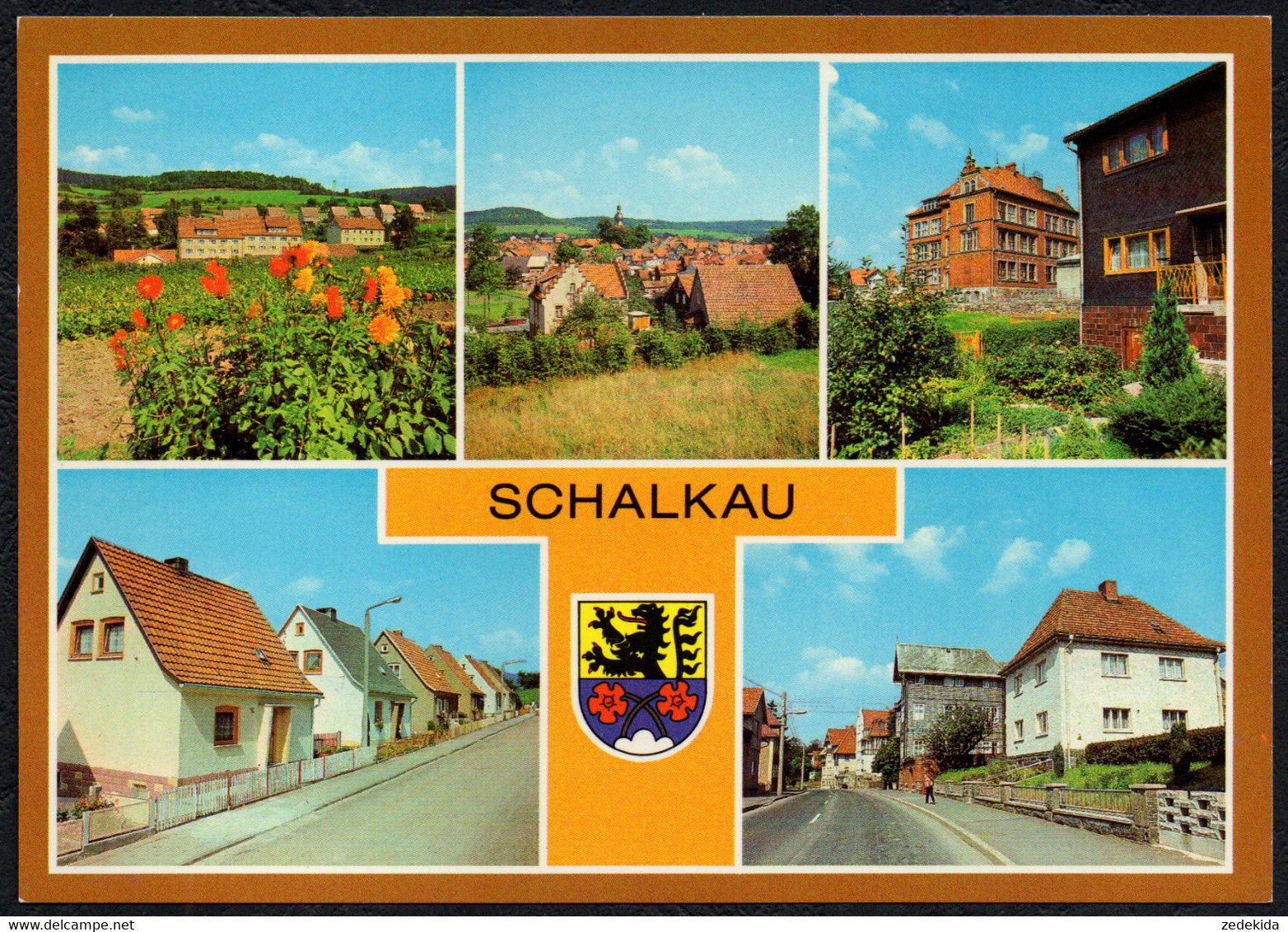 F3727 - TOP Schalkau Schule - Bild Und Heimat Reichenbach - Sonneberg