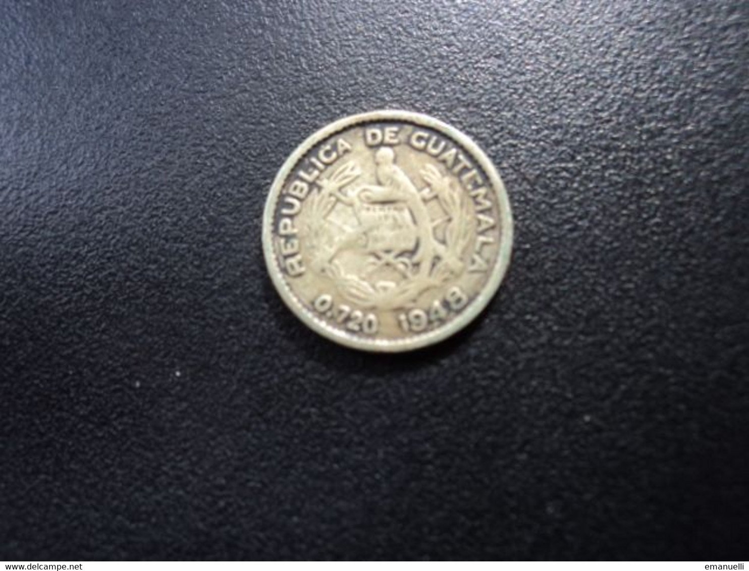 GUATEMALA * : 5 CENTAVOS   1948      KM 238.1       TB+/TB  ** - Guatemala