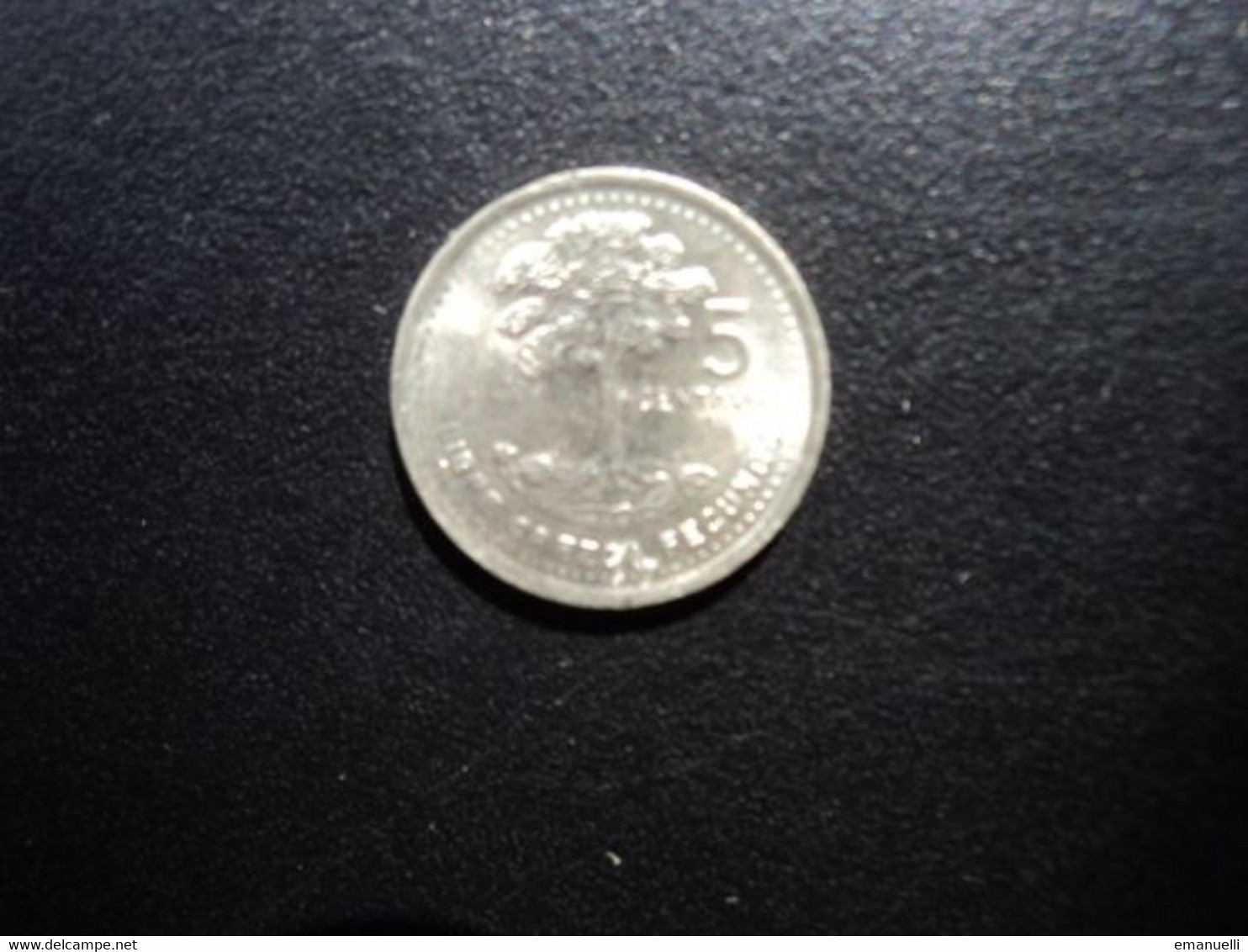 GUATEMALA * : 5 CENTAVOS   1988    KM 276.4      NON CIRCULÉE  ** - Guatemala