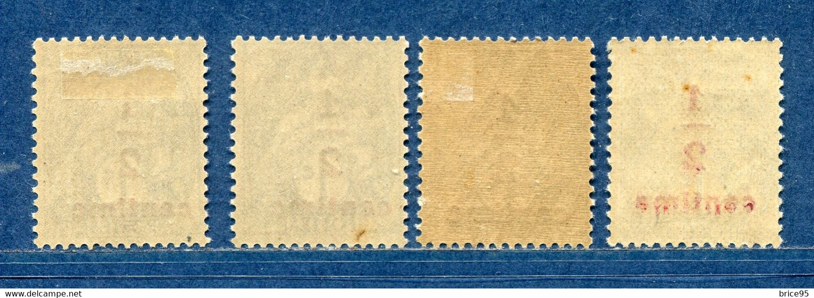 ⭐ France - Variété - YT N° 157 - Couleurs - Pétouilles - Neuf Avec Charnière - 1919 ⭐ - Unused Stamps
