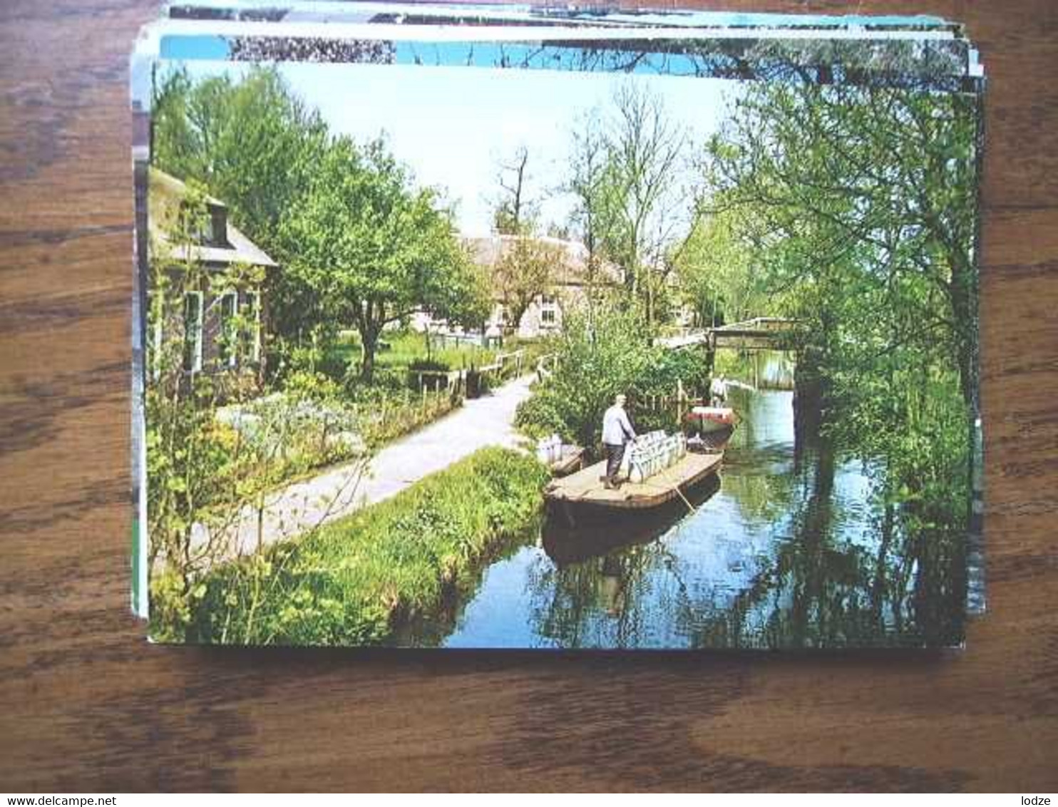 Nederland Holland Pays Bas Giethoorn Met Melkvervoer - Giethoorn