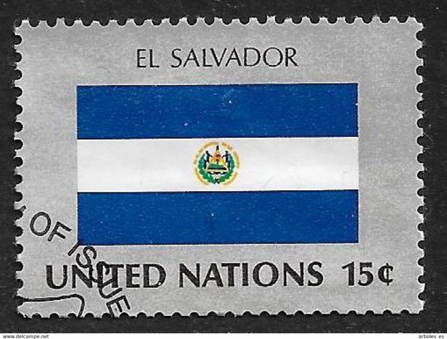 Naciones Unidas - New York - Banderas - Año1980 - Catalogo Yvert N.º 0327 - Usado - - Gebraucht