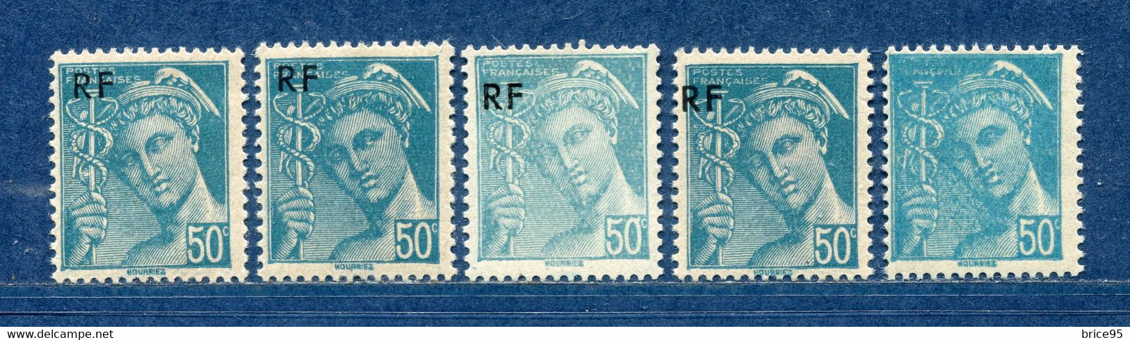 ⭐ France - Variété - YT N° 660 - Couleurs - Pétouilles - Neuf Sans Charnière - 1944 ⭐ - Unused Stamps